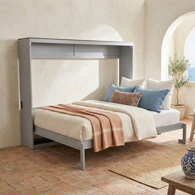 Grand lit escamotable mural et USB