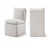Cream Linen Textured Fabric selected