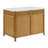 Kennedy Kathryne 48"  Kitchen Island with White Quartz Countertop-120090250