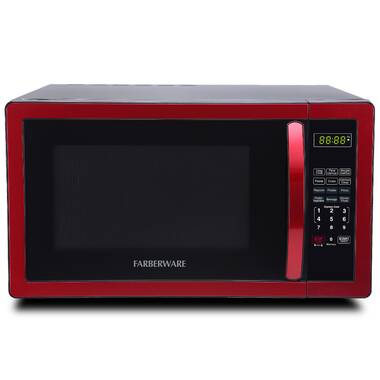 Kitchen Office Home Mini Microwave Oven Digital Countertop Red Black White  Small