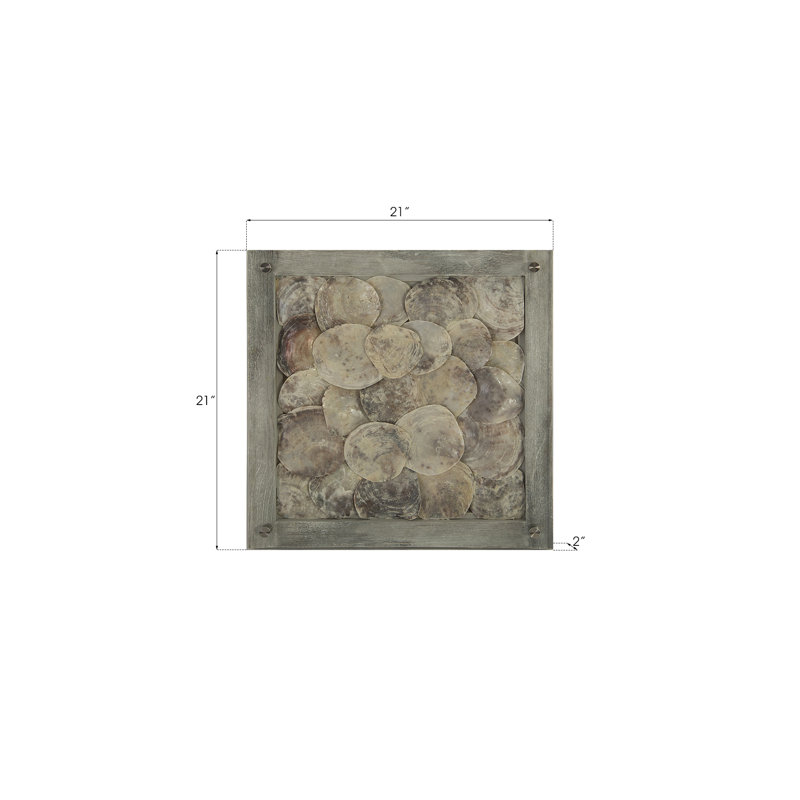 Dimensional Shell Wall Décor