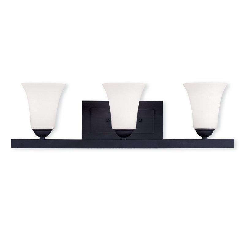 Bullis 3 - Light Dimmable Vanity Light, Black