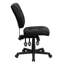  Chaise de bureau ergonomique multifonctionnelle pivotante à dossier moyen LeatherSoft-30773041