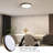 Modern Wood Ceiling Light,Round LED Flush Mount Ceiling Light,Minimalist Ceiling Lamp Ceiling Lighting Fixtures For Kitchen Bedroom Laundry Room Living Room Entryway Hallway&11.81 In-100023135