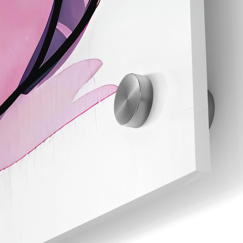 Art mural en verre épique «Happy Cats» par Andreas Magnusson, H 36 po x l 24 po x P 0,2 po