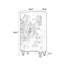 Armoire multifonctionnelle pour chambre à coucher Home Advanced Sense