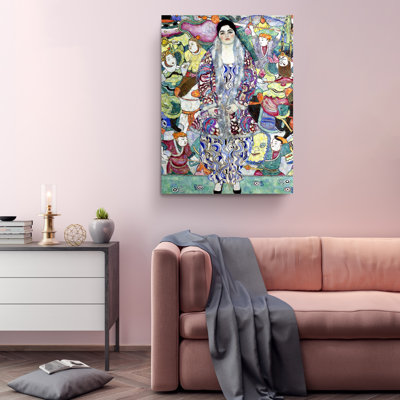 Reproduction du portrait de Friedericke Maria Beer par Gustav Klimt - peinture sur toile tendue