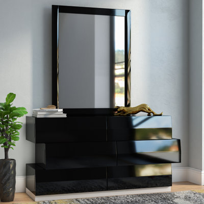 Mcinerney 55.2'' W 6 - Drawer Dresser