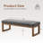 Audeliz 53" Wide Boucle Upholstered Bench-837733225