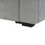 Canapé-lit modulaire convertible en L de L 83,9 po avec couchettes coulissantes doubles, table rabattable, ports USB, porte-gobelet et rangement pour le salon, gris clair-1857735403