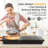 1000W+800W Electric Induction Cooktop With 2 Burner