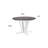 Radka Extendable Solid Wood Dining 7 Piece Set in White and Grey