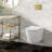 Calice Wall-Hung Round Toilet Bowl-92365068