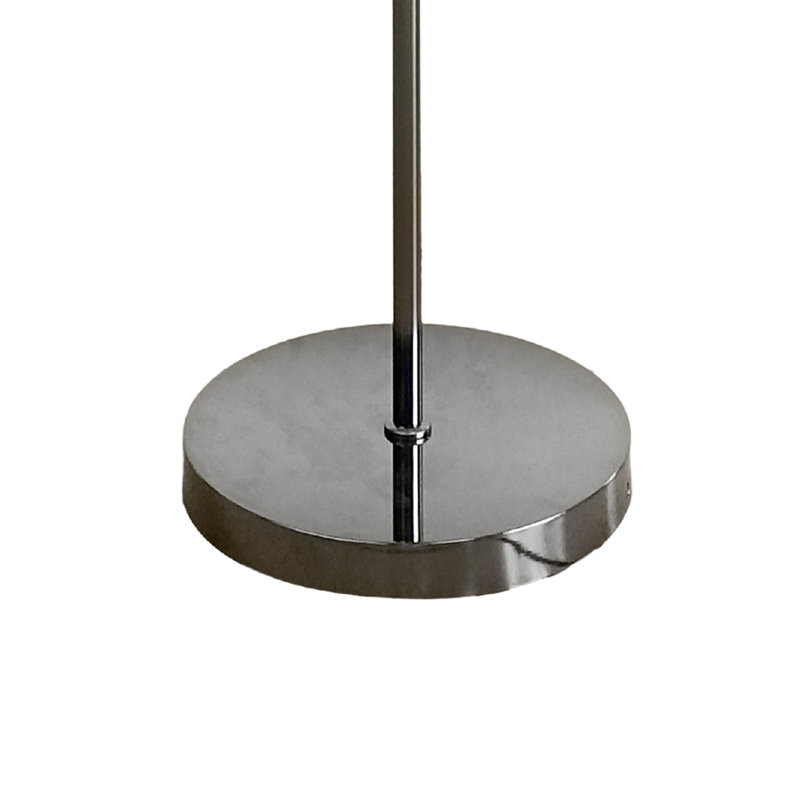 Lampe sur pied Celestial Radiance - bronze industriel - globes de verre iridescent