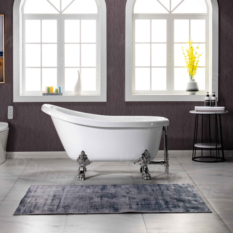 Baignoire de trempage 54 po. X 31 po., Nickel brossé