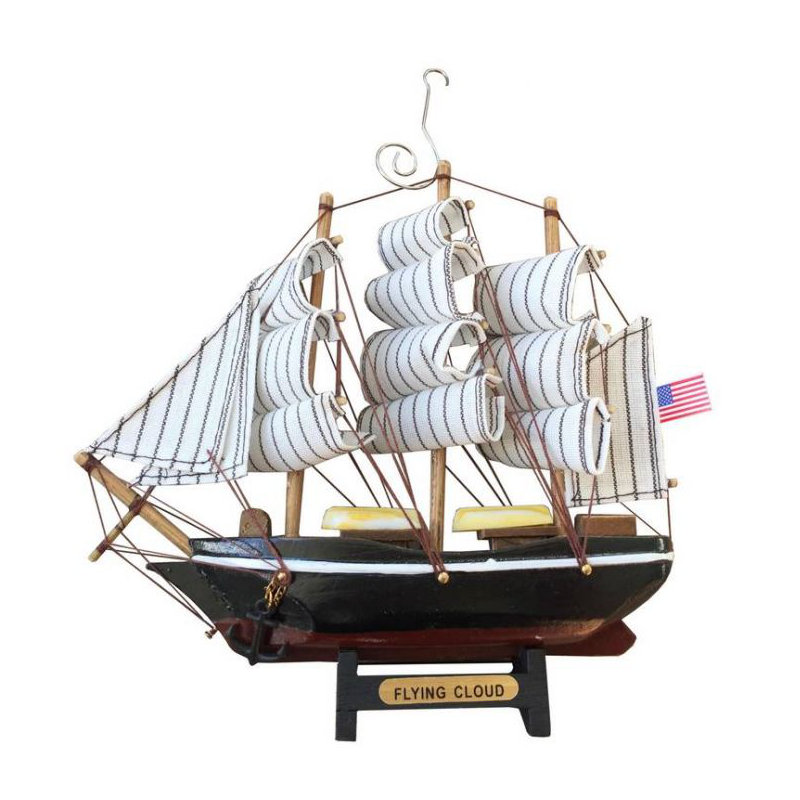 Ornement de Noël nuage bateau