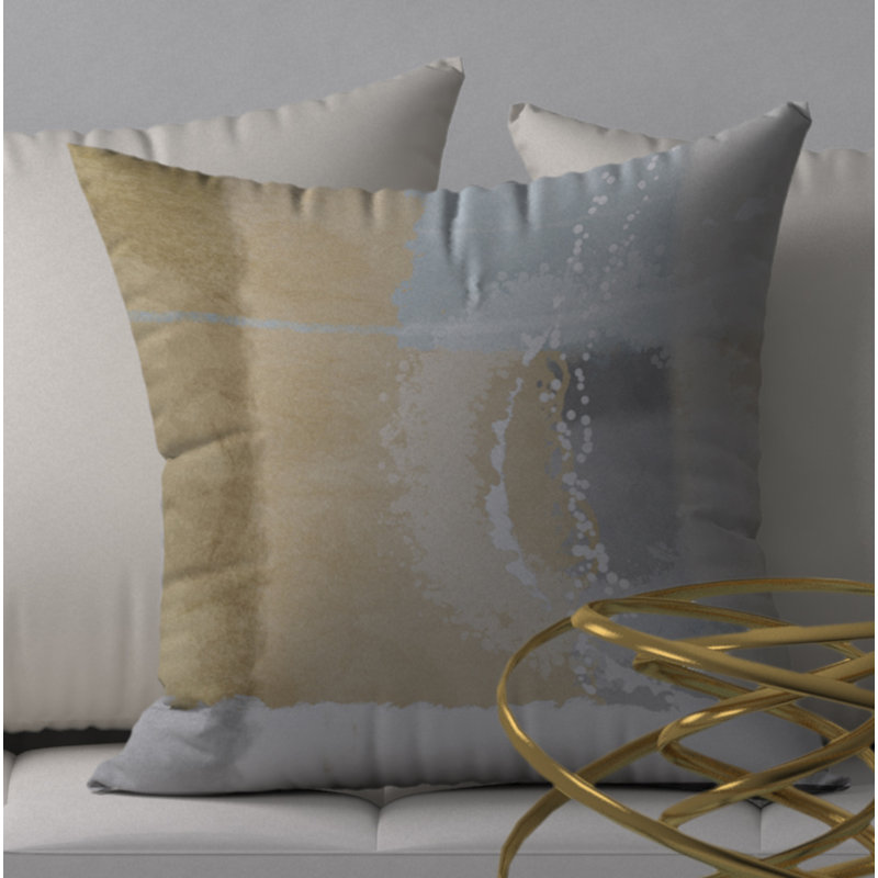 Housse de coussin décorative carrée et insert Splendid invincible, 20 po x 20 po