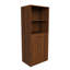 Bureau extensible pliable en noyer avec tablettes de rangement et roulettes mobiles verrouillables, bureau d'ordinateur compact pour petits appartements