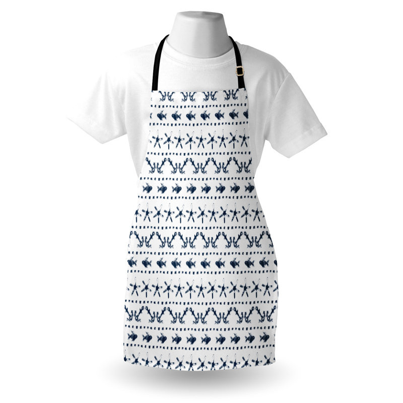 No Pattern Bib Apron