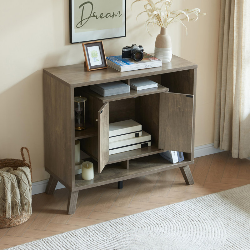 Compact Display Storage Sideboard, Bookcase Cabinet