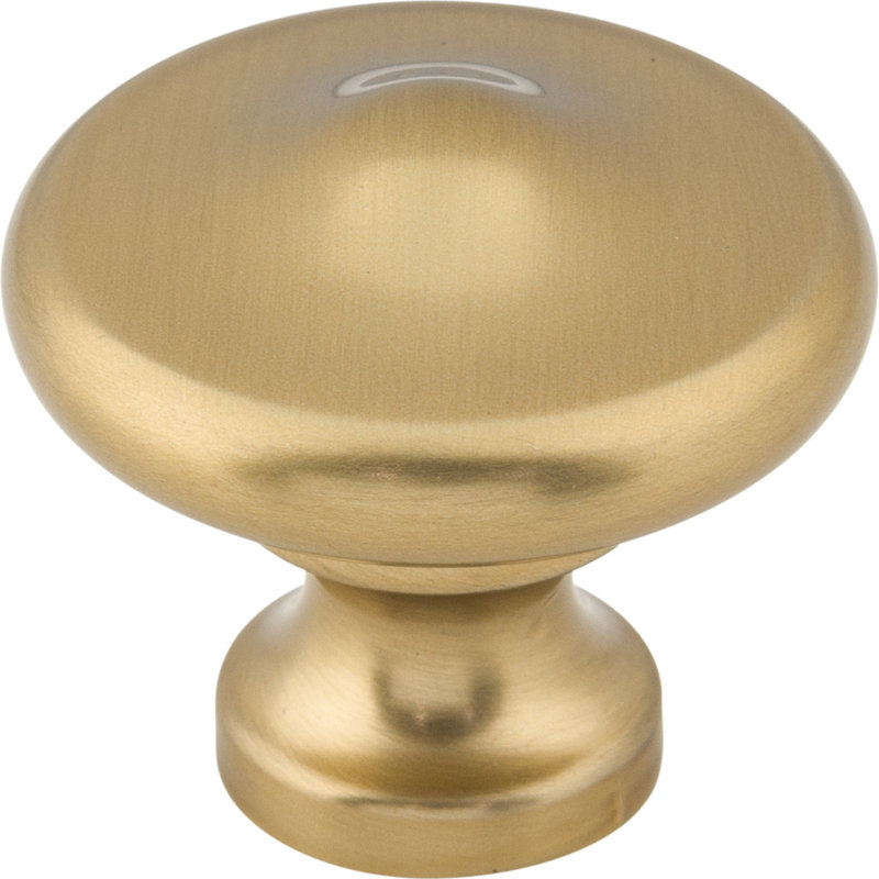 Dakota 1.3125" Diameter Mushroom Knob, Honey Bronze