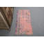 Petit petit tapis Anatolian rétro en pastel pour un décor bohème avec un motif tissé ornemental