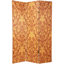 6 Ft. Tall Double Sided Ocean Damask Canvas Room Divider