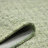 Oksen Hand Woven Wool Green Area Rug-846773716