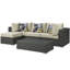 Ensemble modulaire d'extérieur Sunbrella 5 pièces Modway-31483457