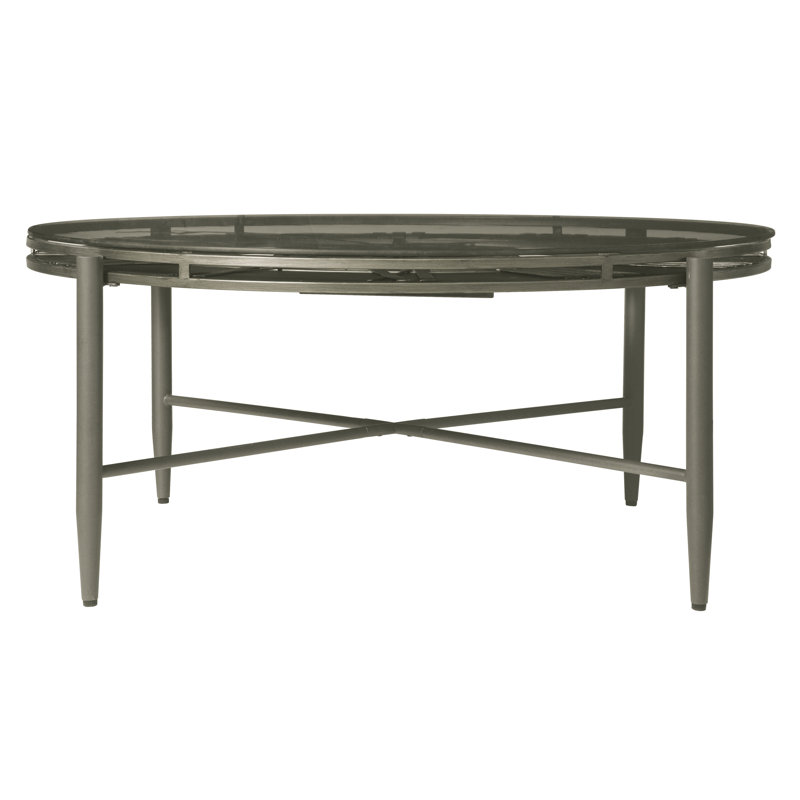 Elon Glass Round Coffee Table