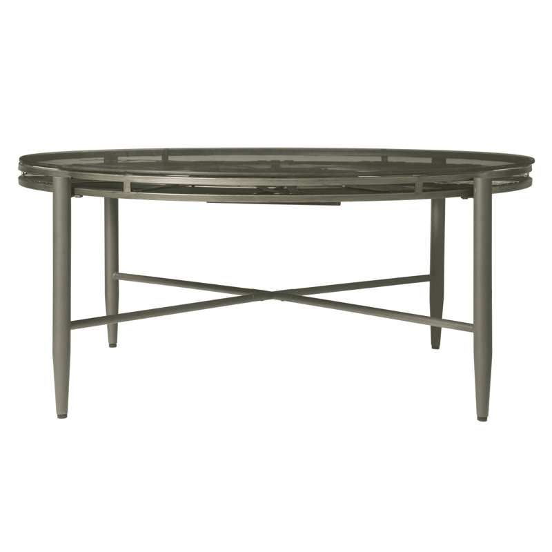 Elon Glass Top Single Coffee Table