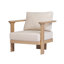 Barrow 4-Person Acacia Wood Outdoor Conversation Set With Water-Repellent Cushions