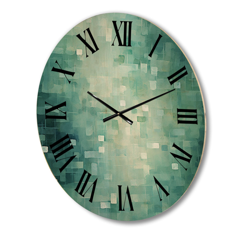 Antoanella Solid Wood Wall Clock, Large