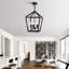 Farmhouse Lantern Chandelier 5-Light Industrial Ceiling Fixture