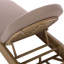 Chaise longue Arielle Eucalyptus