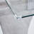 Rectangular Glass Top Dining Table, Modern Design Rectangular Room Table For Home (Black Or White)