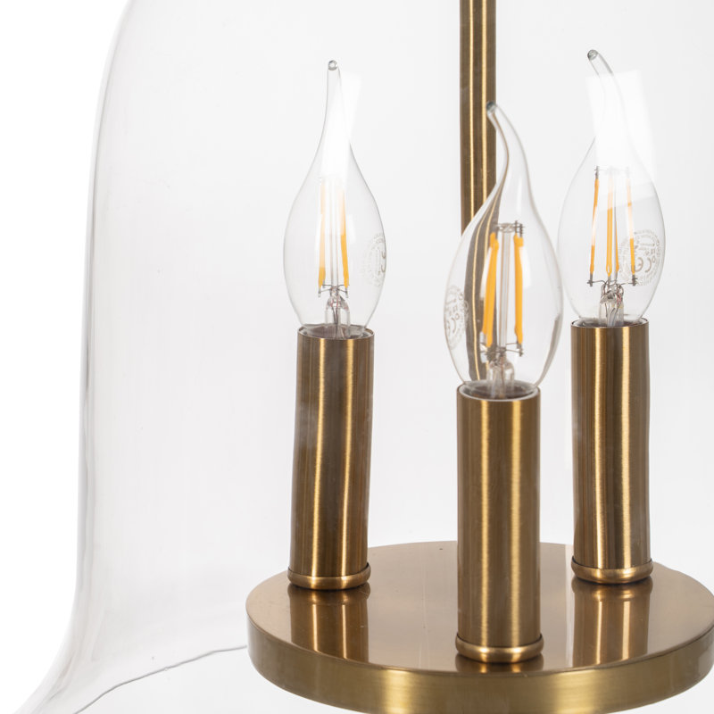 - Light Pendant, Antique Brass