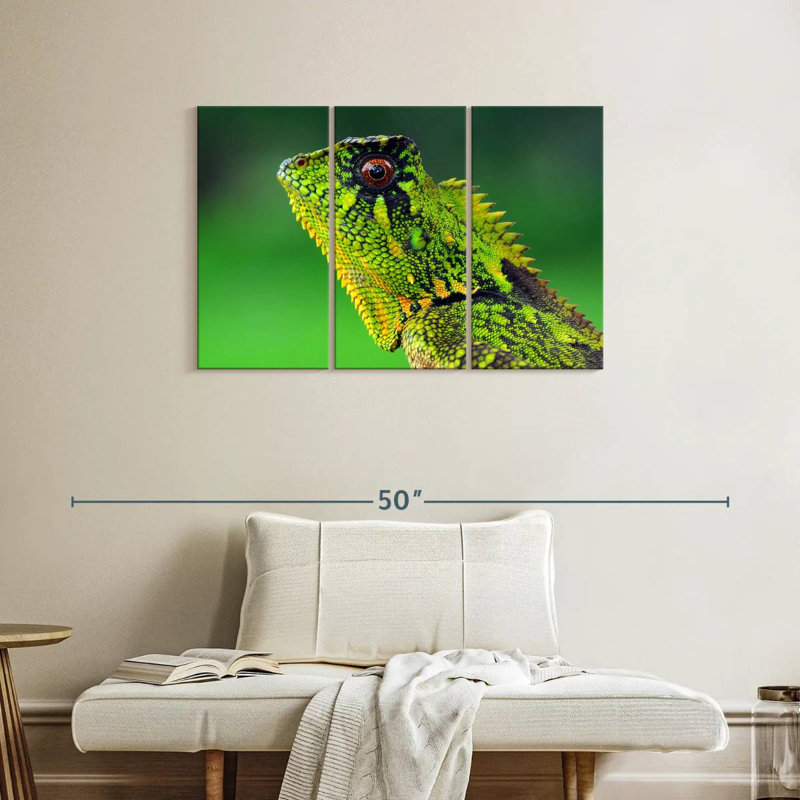 Brampt Exotic Lizard, 24" H x 38" W