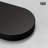 5.5 in. Bathroom Sink Faucet Hole Cover Deck Plate For 1 or 3 Hole in Matte Black-33983092