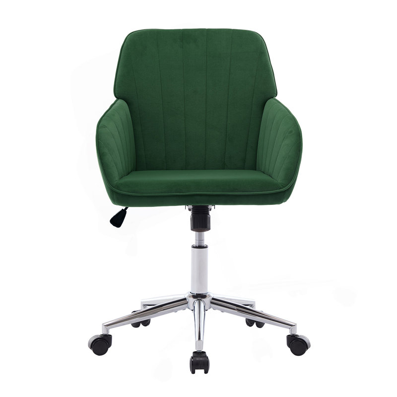 Adjustable Office Chair,  Swivel Chair, Green