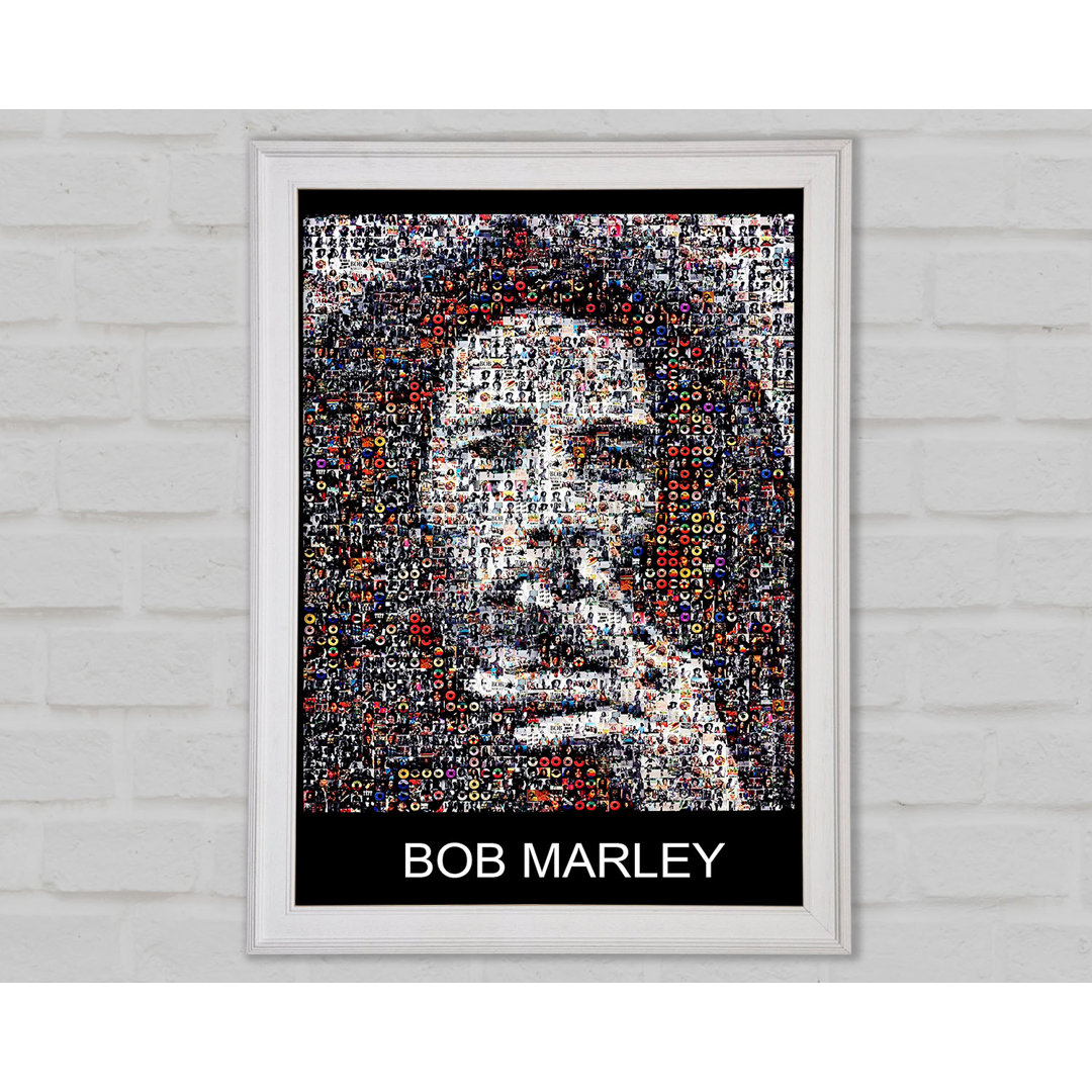 Bob Marley Joint - Einzelner Bilderrahmen Kunstdrucke