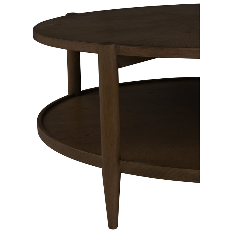 Maxwell Round Cocktail Table, Caramel