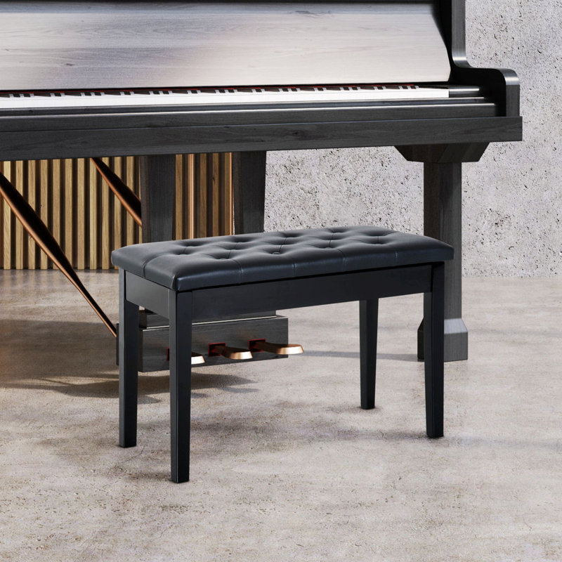 Banc rembourré en similicuir Talei