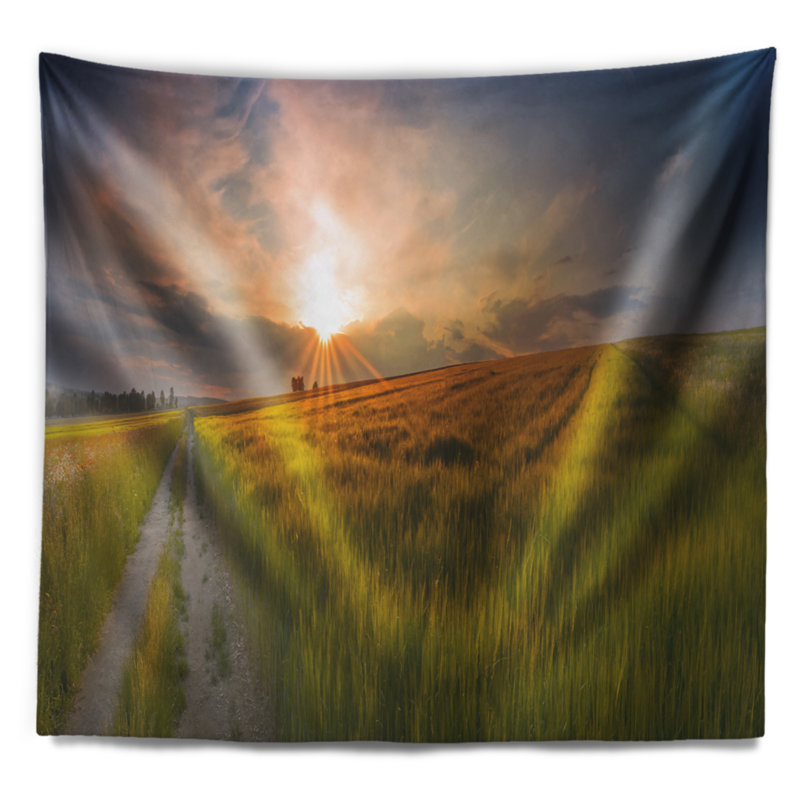 Polyester Tapestry, 68" H x 80" W