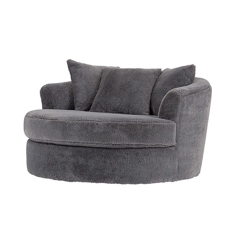 Fauteuil pivotant 13600, Polyester requin d'hiver