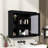 Modern Bathroom Mirror Cabinet - 35'' X 28'', Functional, Stylish, Wall Ample Shelving, Stylish Finish