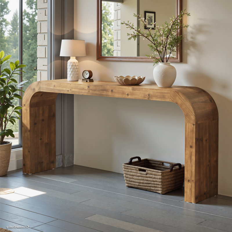 180cm Solid Wood Console Table