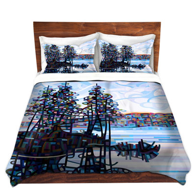 DiaNoche Duvet Cover Sets Microfiber by Mandy Budan - Haliburton Morning