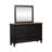 Aisja 9 Drawer Dresser and Mirror Bedroom Set - Black-86370729