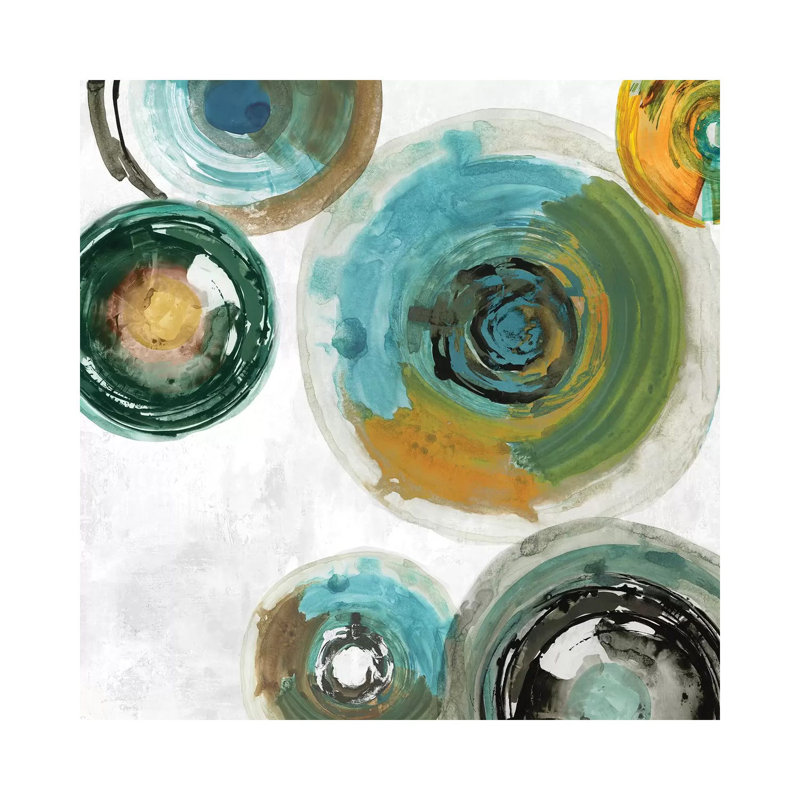 Spirals I by Tom Reeves - Gallery-Wrapped Canvas Giclée on Canvas, Canvas, 30.48 cm H x 30.48 cm W